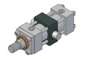 Siłownik hydrauliczny ISO 6020 Conforti z mocowaniem typu MT4
